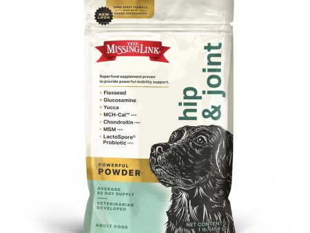 The Missing Link Hip & Joint Dog Supplement Powder 1 Lb Cheap