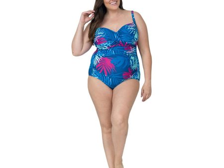 Caribbean Sand™ Full Coverage One Piece Swimsuit For Cheap