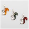 Squirrel Tail Amber & Sterling Necklace For Discount