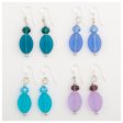 Oval Sea Glass Earrings Discount