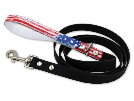 Vintage Americana Waterproof Leash With Silver Snap Hook Discount