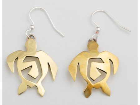 Sea Turtle Origami Earrings Discount