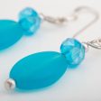 Oval Sea Glass Earrings Discount