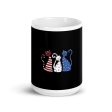 Whimsy Americana Cats Mug on Sale