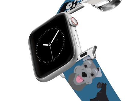 Silver Schnauzer Apple Watch Band Online