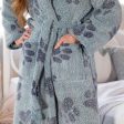 Prints of Paws Plush Sherpa Fleece Robe Online Sale