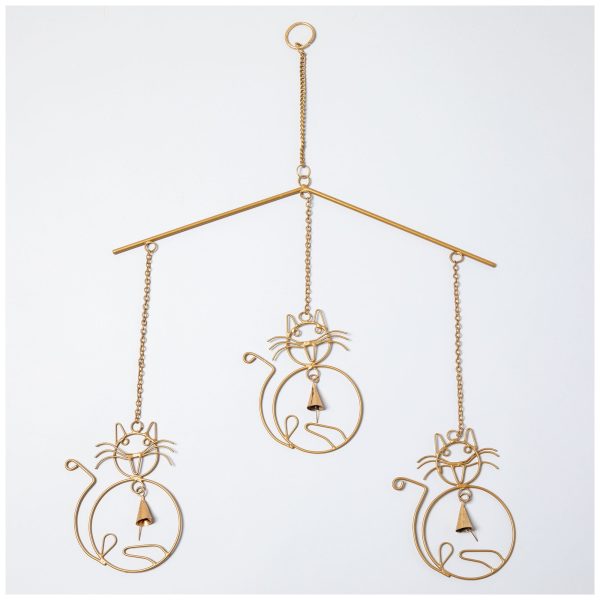 Cat & Dog Iron Wind Chime For Discount