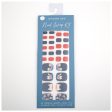 Cat Lovers Pedicure Nail Wrap Kit Cheap