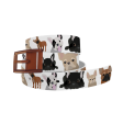 Frenchie Belt with Black Buckle For Discount