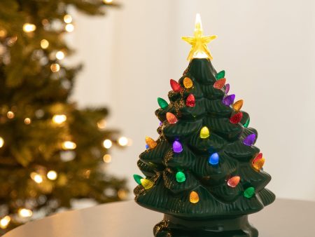 Ceramic Tabletop Christmas Tree For Sale