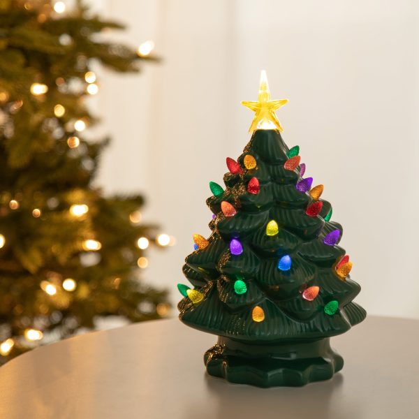 Ceramic Tabletop Christmas Tree For Sale