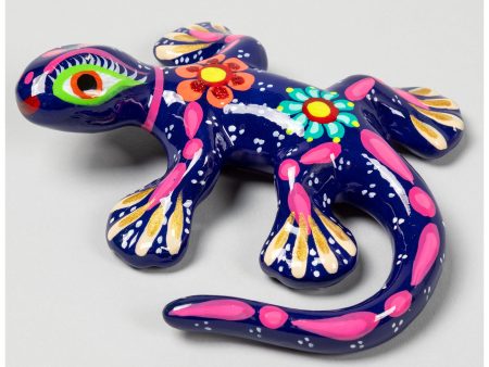 Hand Painted Decorative Ceramic Gecko For Discount