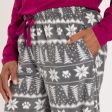 Winter Paw Print Pet Pajama Set Cheap