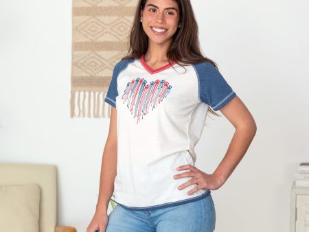 Patriotic Paw Raglan Tee Sale