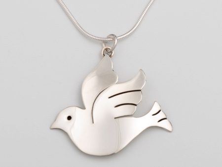 Peace Dove Sterling Necklace For Cheap