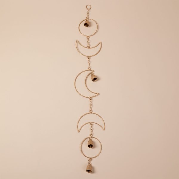 Sun & Moon Iron Wind Chime Hot on Sale