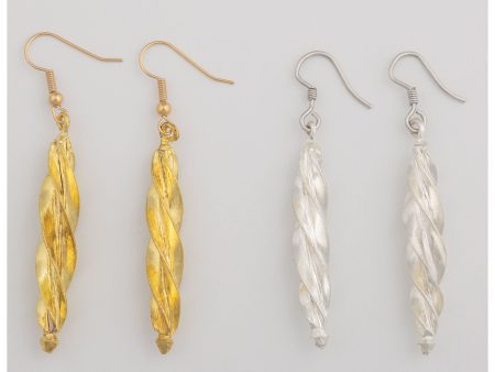 Fulani Spiral Djenne Drop Earrings Online Sale