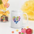 Anniversary Paw Print Love Mug For Sale