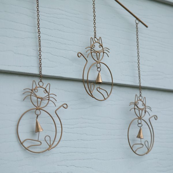 Cat & Dog Iron Wind Chime For Discount