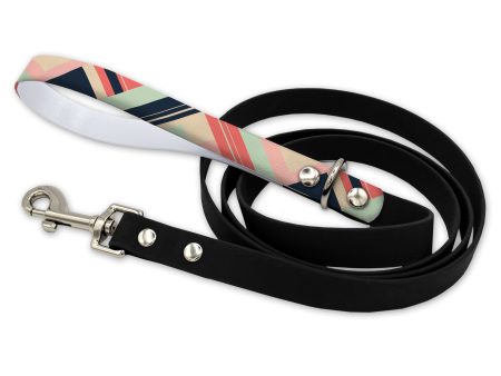 Color Blocked Warm Waterproof Leash With Silver Snap Hook Supply