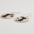 Cute Dog Moonlight Earrings Sale