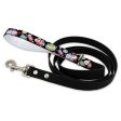 Comic Words Waterproof Leash With Silver Snap Hook For Discount