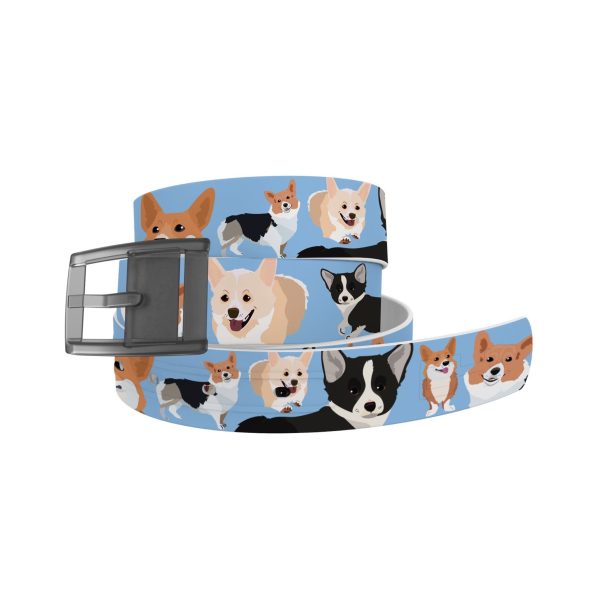 Pembroke Corgi Belt With Grey Buckle Discount