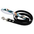 Color Blocked Cool Waterproof Leash With Silver Snap Hook For Sale