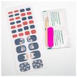 Cat Lovers Pedicure Nail Wrap Kit Cheap