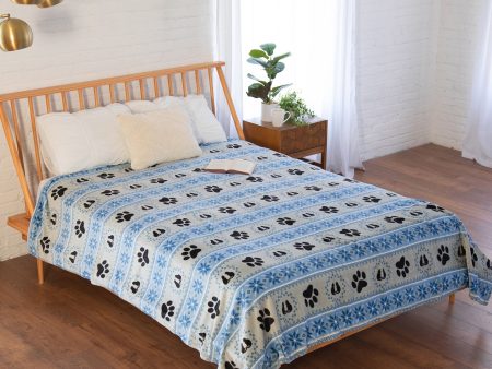 Super Cozy™ Nordic Nights Fleece Blanket For Cheap