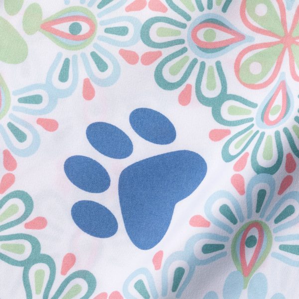 Pastel Paws Microfiber Sheet Set Hot on Sale