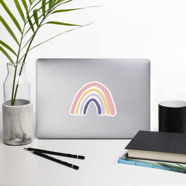 Watercolor Rainbow Sticker Fashion