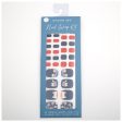 Cat Lovers Pedicure Nail Wrap Kit Cheap