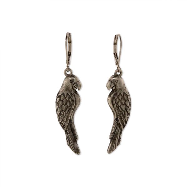 1928 Jewelry® Pewter Parrot Earrings Supply