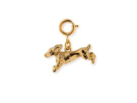 1928 Jewelry® 14K Gold Dipped Dachshund Dog Charm For Discount