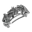 1928 Jewelry® Pewter Multi Horse Head Pony Tail Holder Hot on Sale