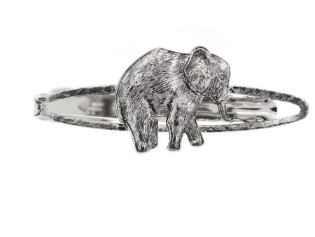 1928 Jewelry® Silver-Tone Elephant Tie Bar Clip For Discount