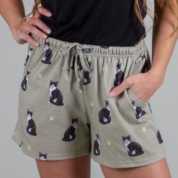 Cute Cat Lounge Shorts on Sale