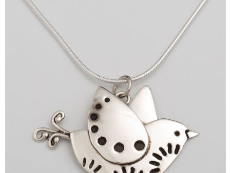 Sweet Dove Sterling Necklace Hot on Sale