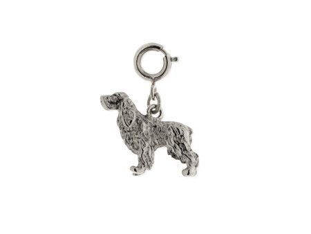 1928 Jewelry® Pewter English Springer Spaniel Dog Charm For Sale