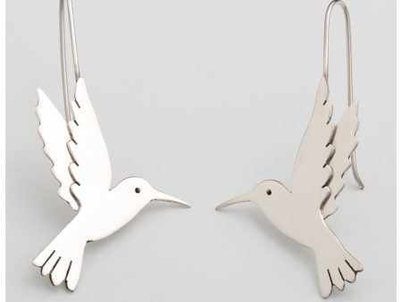 Flying Hummingbird Sterling Earrings Cheap