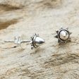 Acorn Star Acorn Theme Fair Trade Silver Stud Earrings Fashion