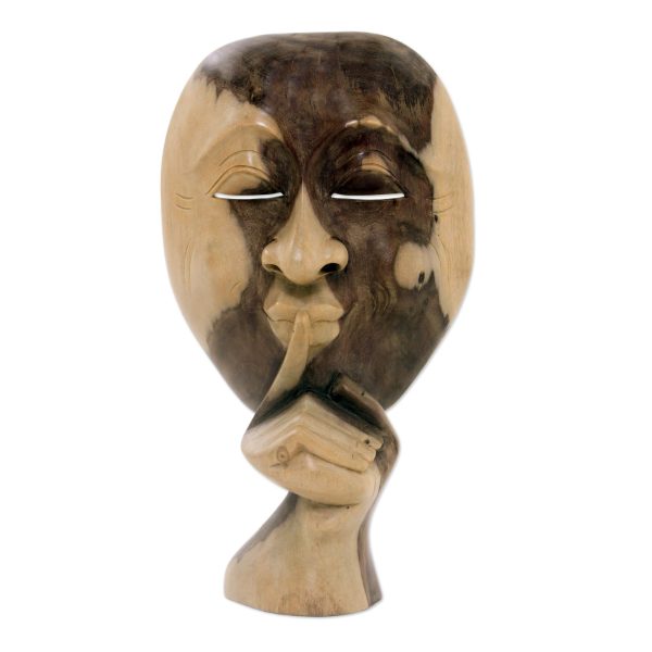 A Secret Shared Unique Wood Sculpture Hot on Sale