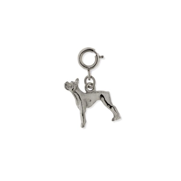 1928 Jewelry® Pewter Boston Terrier Dog Charm Cheap