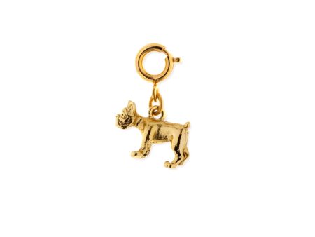 1928 Jewelry® 14K Gold Dipped French Bulldog Dog Charm Discount