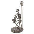 Sax on the Corner Auto Part and Recycled Metal Musician Sculpture Online Hot Sale