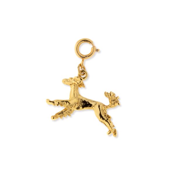 1928 Jewelry® 14K Gold Dipped Saluki Dog Charm Hot on Sale