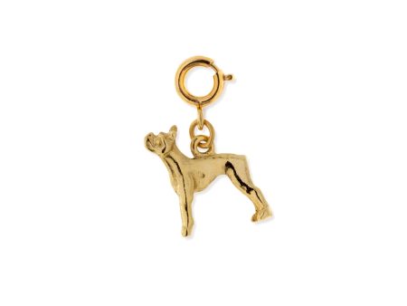 1928 Jewelry® 14K Gold Dipped Boston Terrier Dog Charm Sale