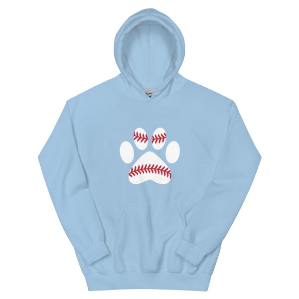 Baseball Paw Hoodie Fashion