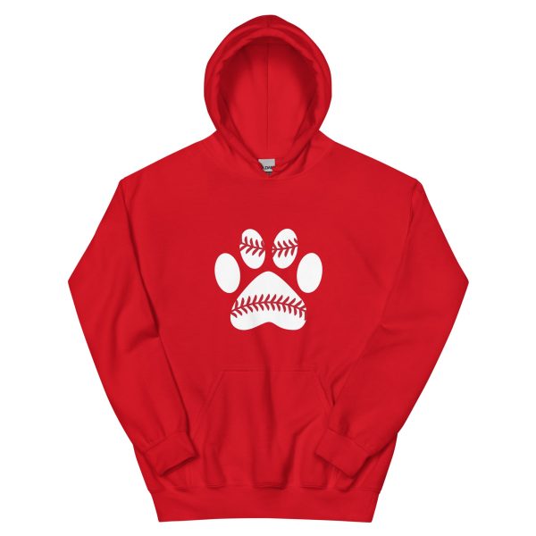 Baseball Paw Hoodie Fashion